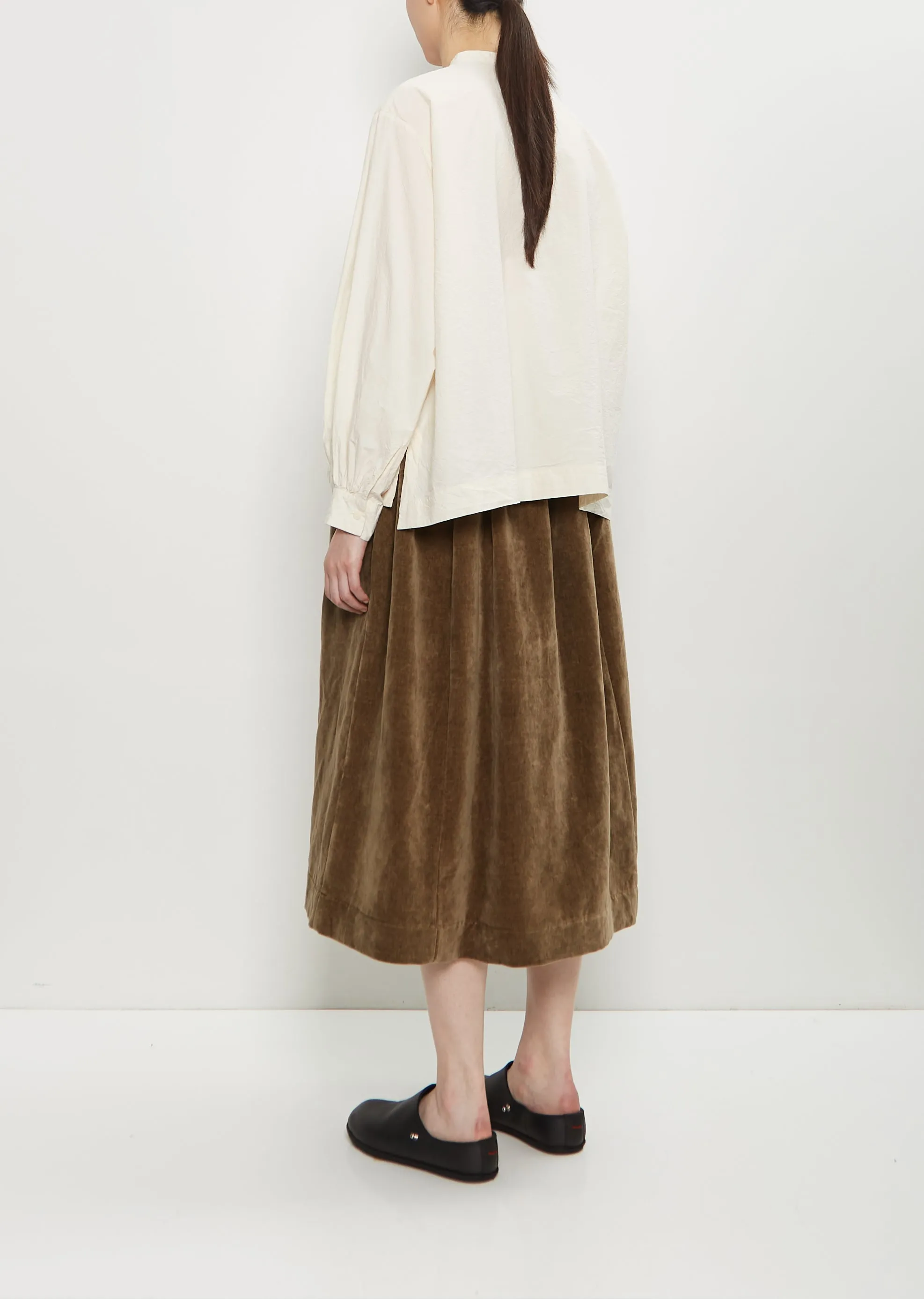 Biggy Grandad Cotton Shirt sold by La Garconne product image thumbnail 3