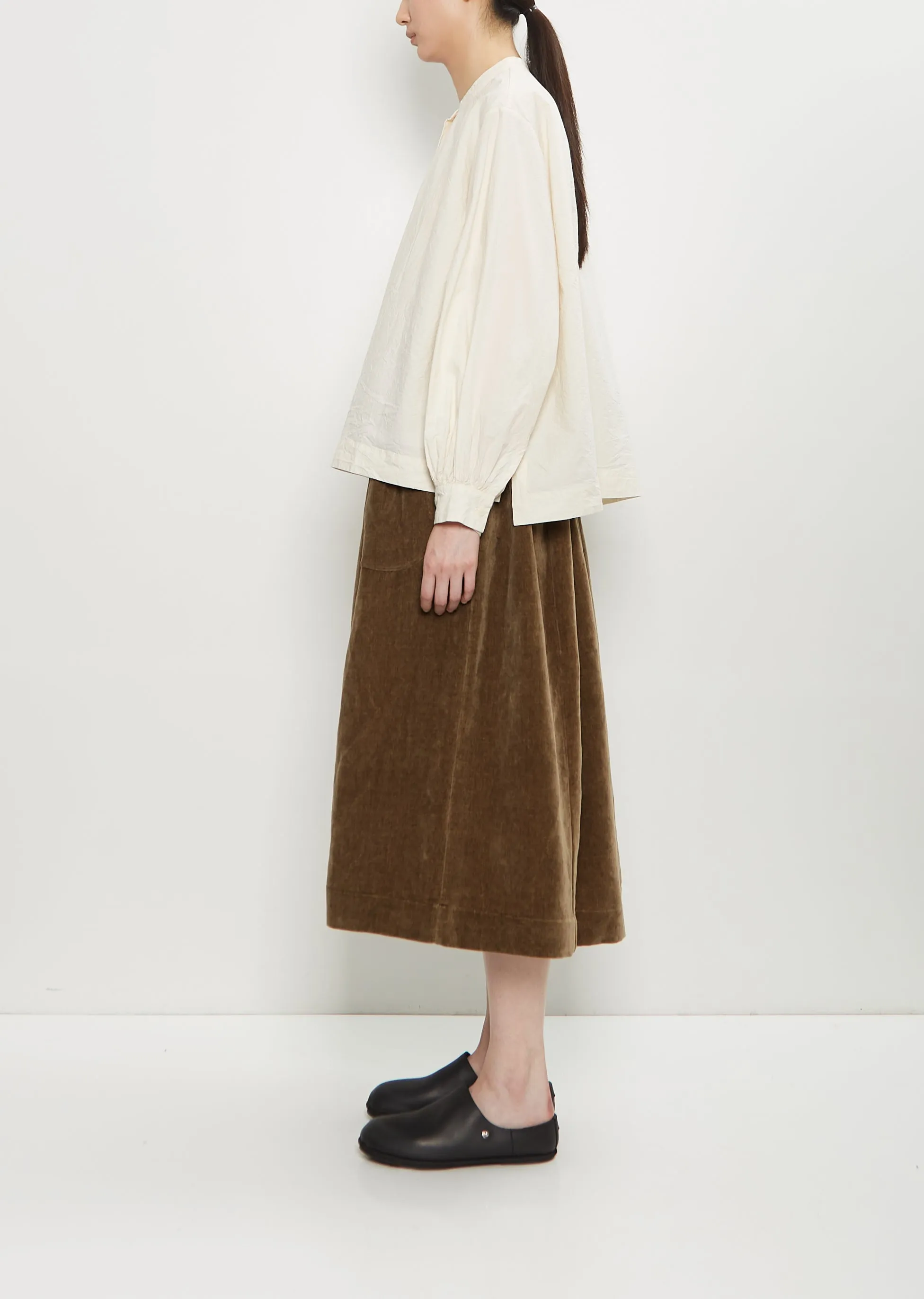 Biggy Grandad Cotton Shirt sold by La Garconne product image thumbnail 2