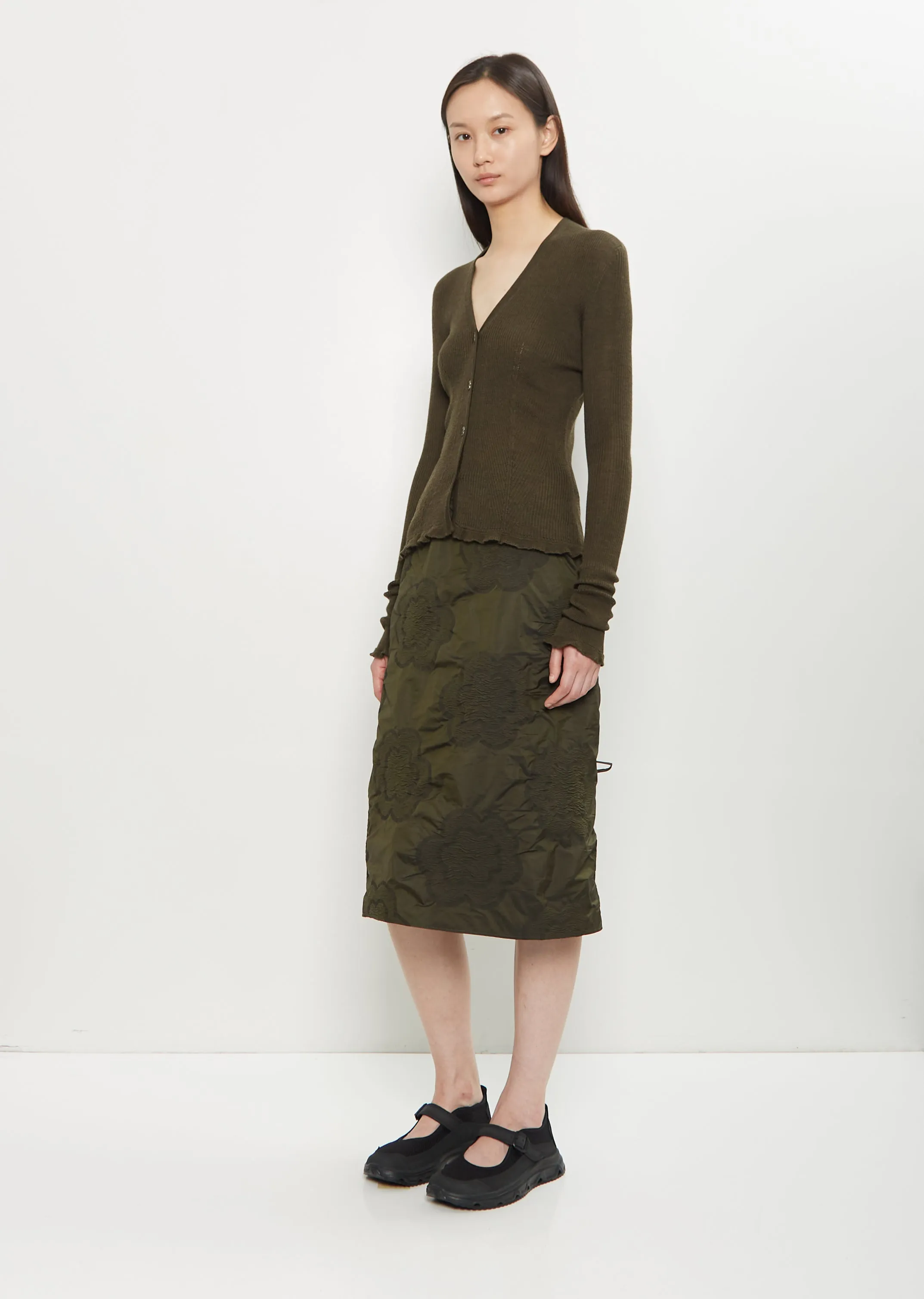 Bessie Merino Wool Cardigan sold by La Garconne product image thumbnail 4