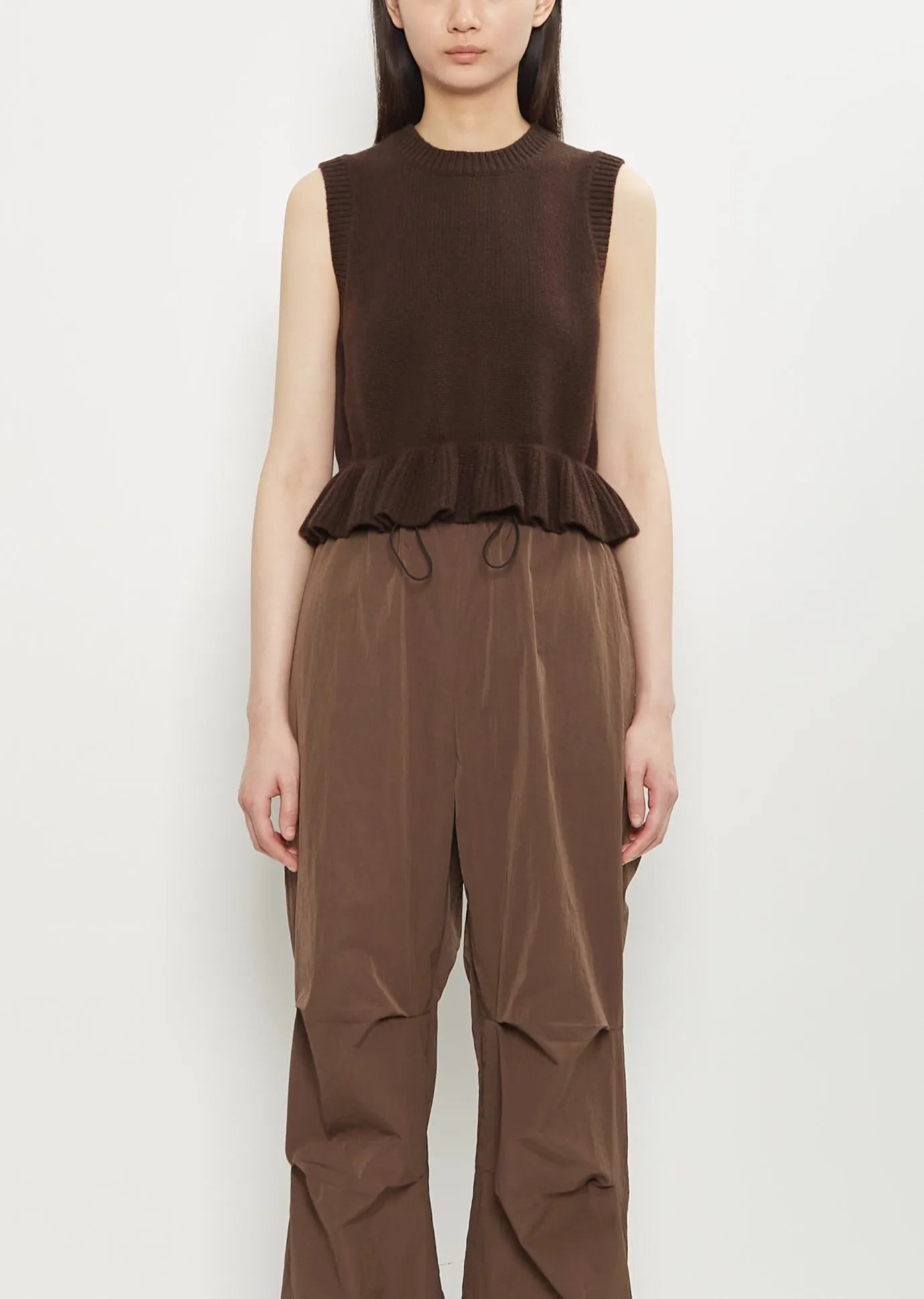 Bill Cashmere Vest sold by La Garconne