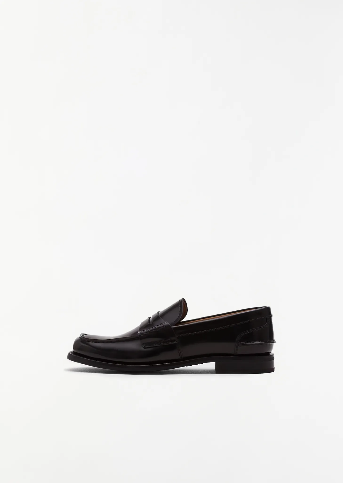 Pembrey Polished Leather Loafer sold by La Garconne