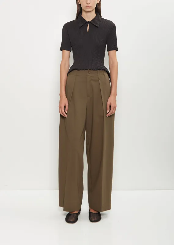 Simple Ensemble Pants — Khaki sold by La Garconne