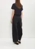 Chalco Denim Pant — Washed Black sold by La Garconne