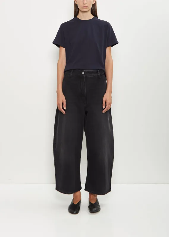 Chalco Denim Pant — Washed Black sold by La Garconne