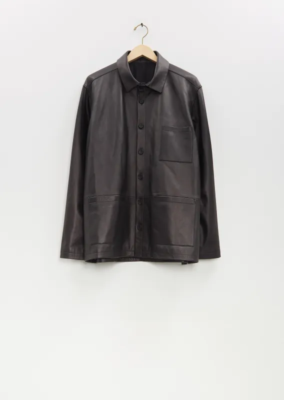 Hugo Leather Jacket sold by La Garconne