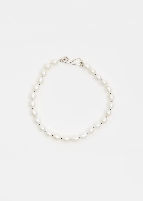 Medium Deco Pearl Collar sold by La Garconne