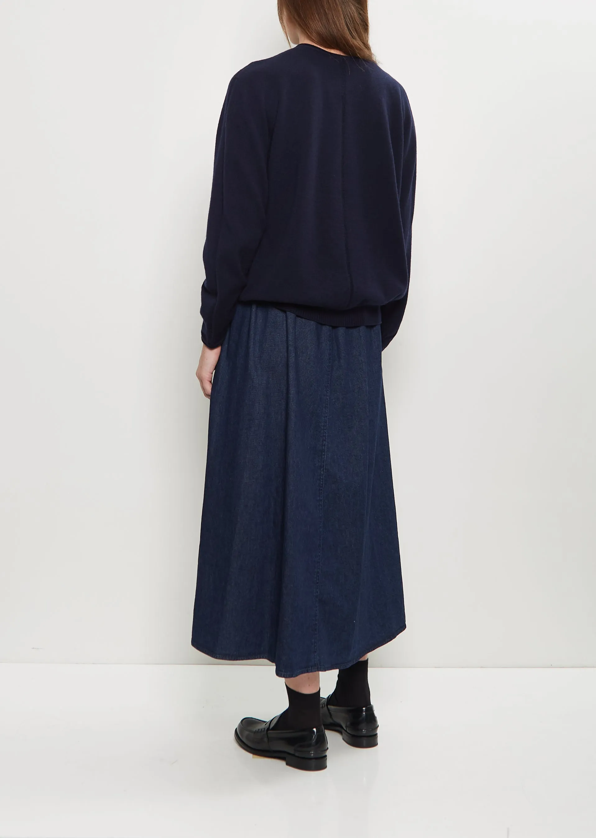 Natural Denim Skirt — Indigo sold by La Garconne product image thumbnail 3