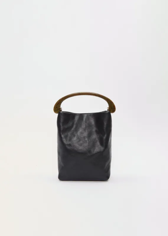 Leather Vertical Crisp Bag sold by La Garconne