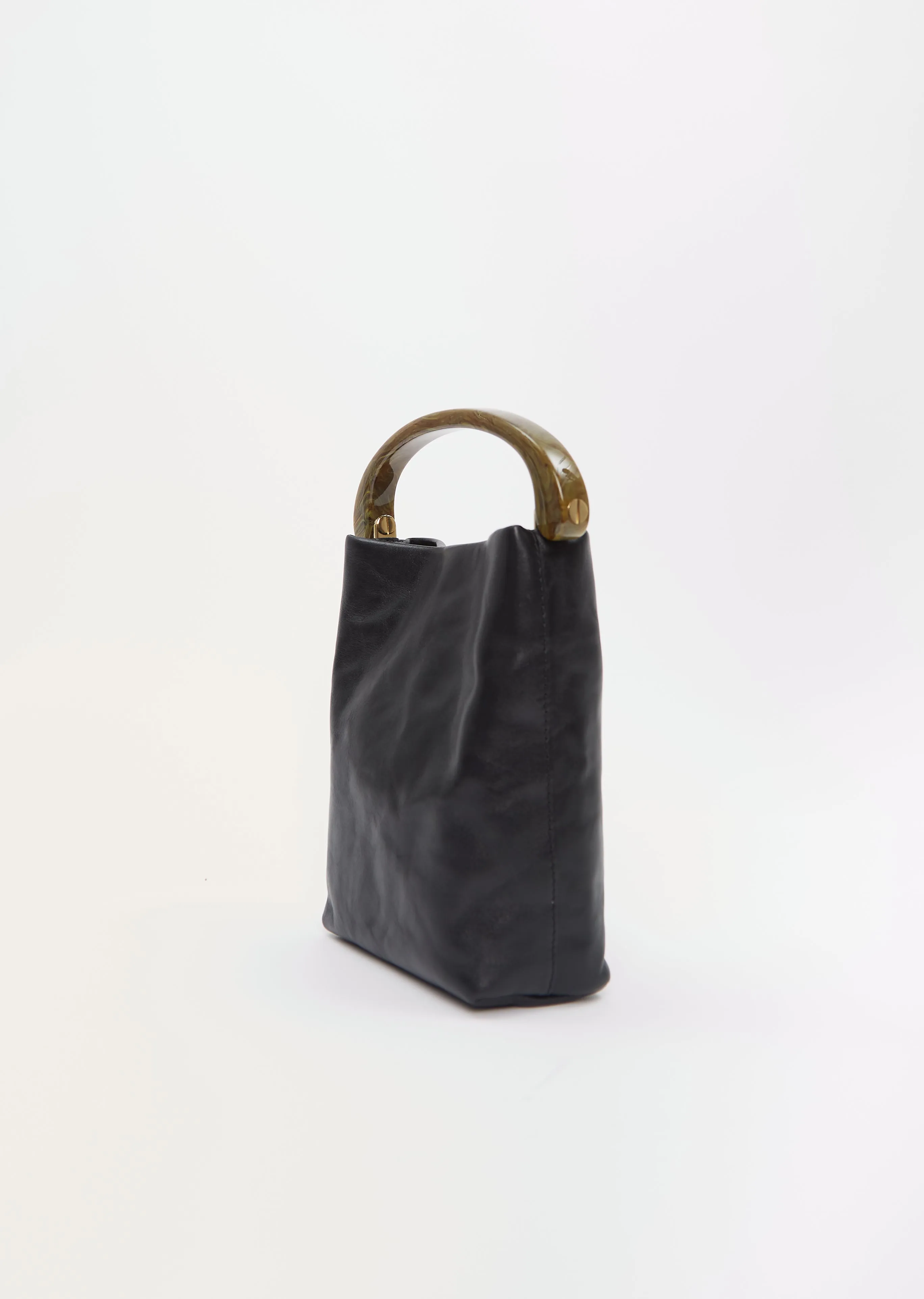 Leather Vertical Crisp Bag sold by La Garconne product image thumbnail 2