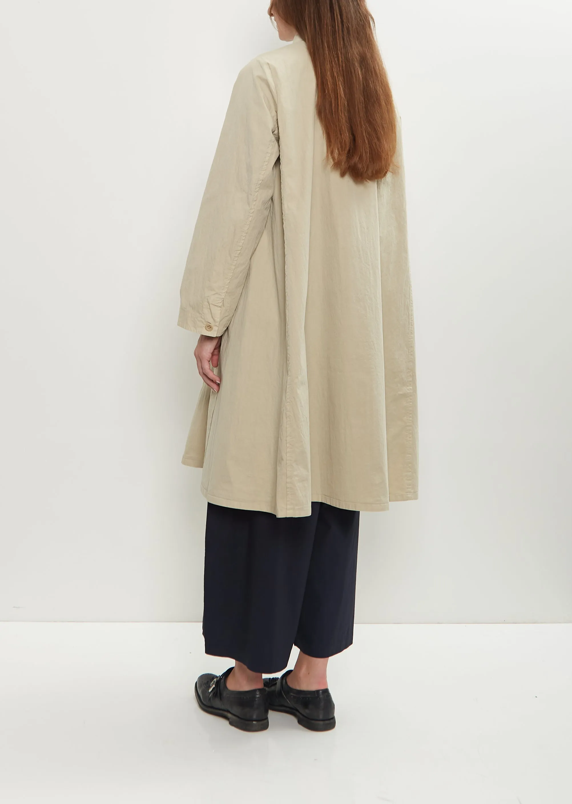 Passi Cotton Coat — Cemento sold by La Garconne product image thumbnail 3