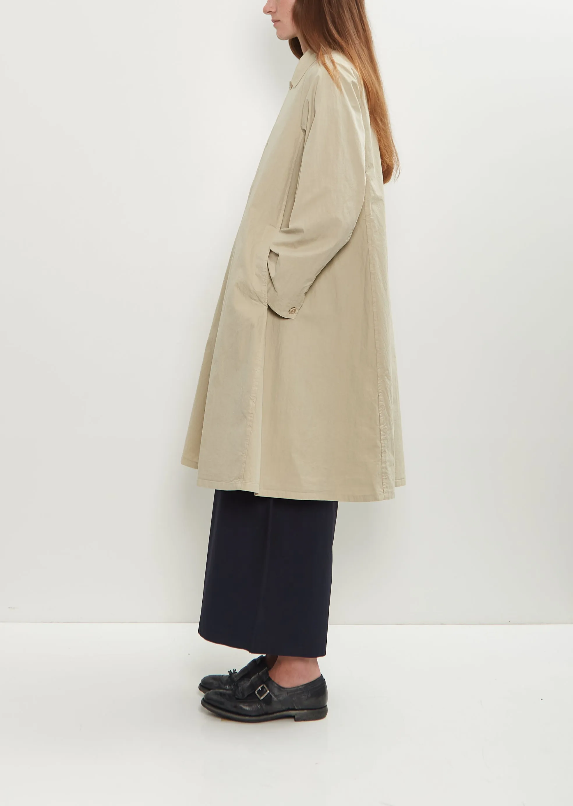 Passi Cotton Coat — Cemento sold by La Garconne product image thumbnail 2