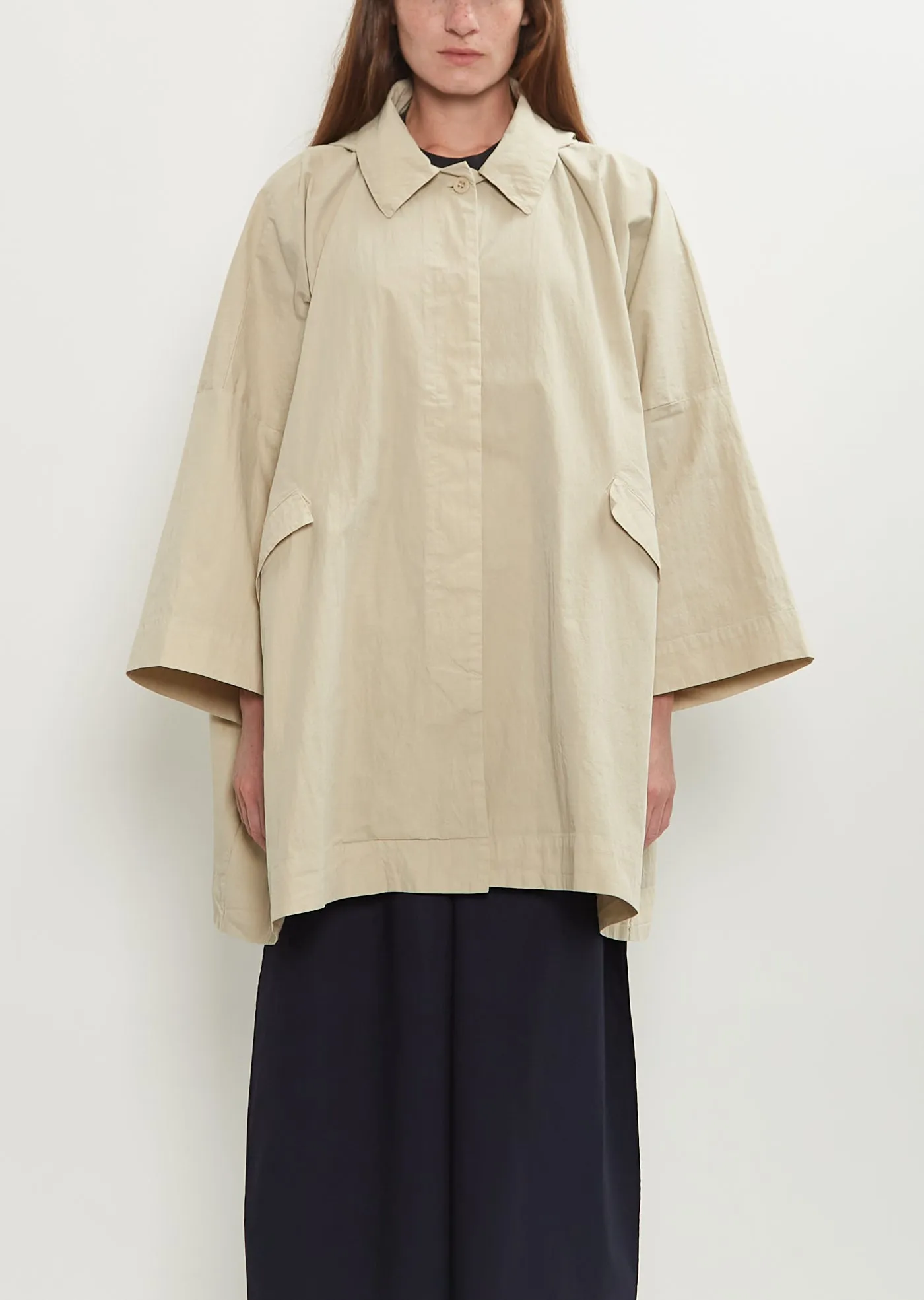 Tallinn Cotton Jacket — Cemento sold by La Garconne