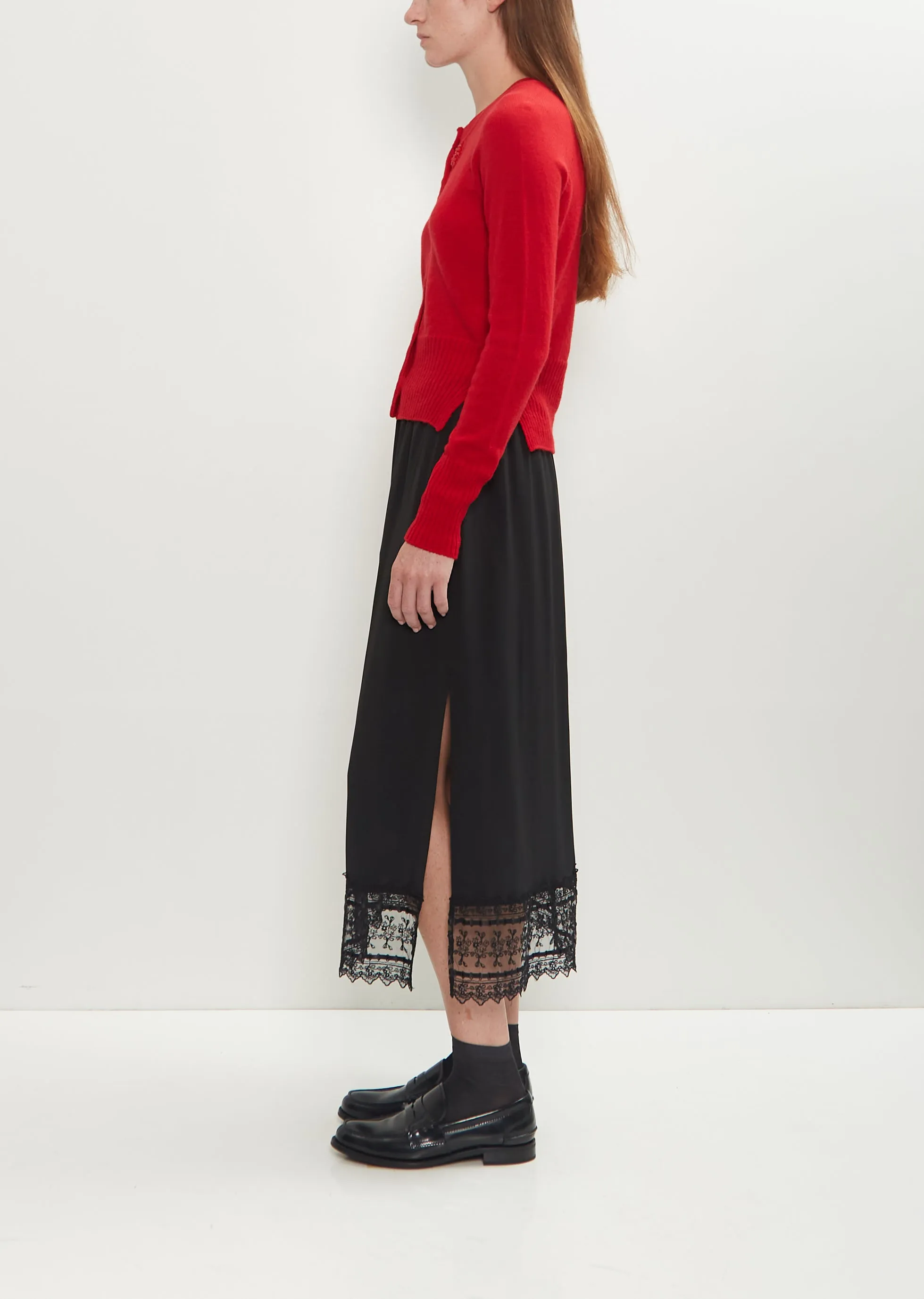 Embellished Cashmere Relaxed Cardigan sold by La Garconne product image thumbnail 2