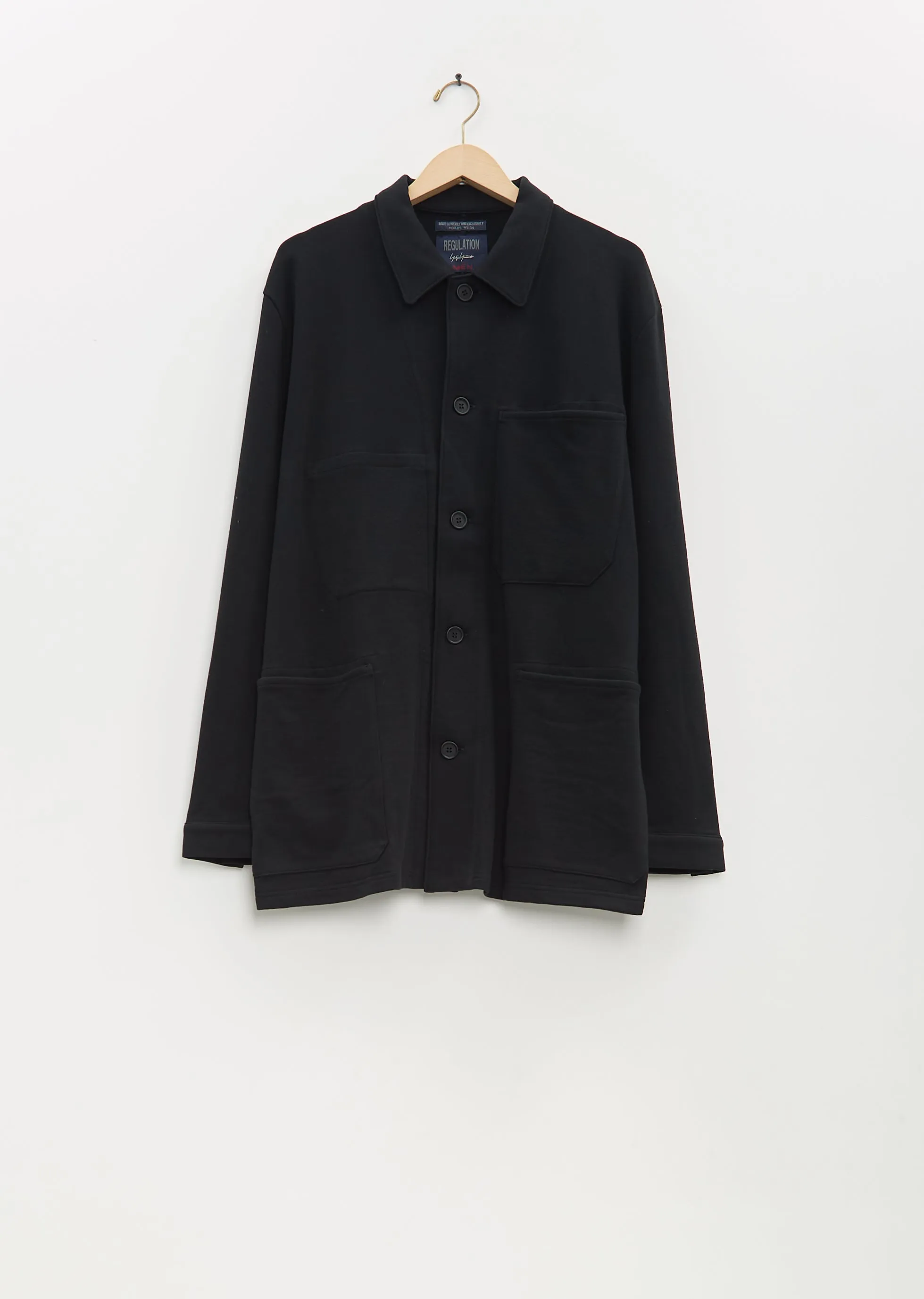 Cotton Shirt Jacket sold by La Garconne