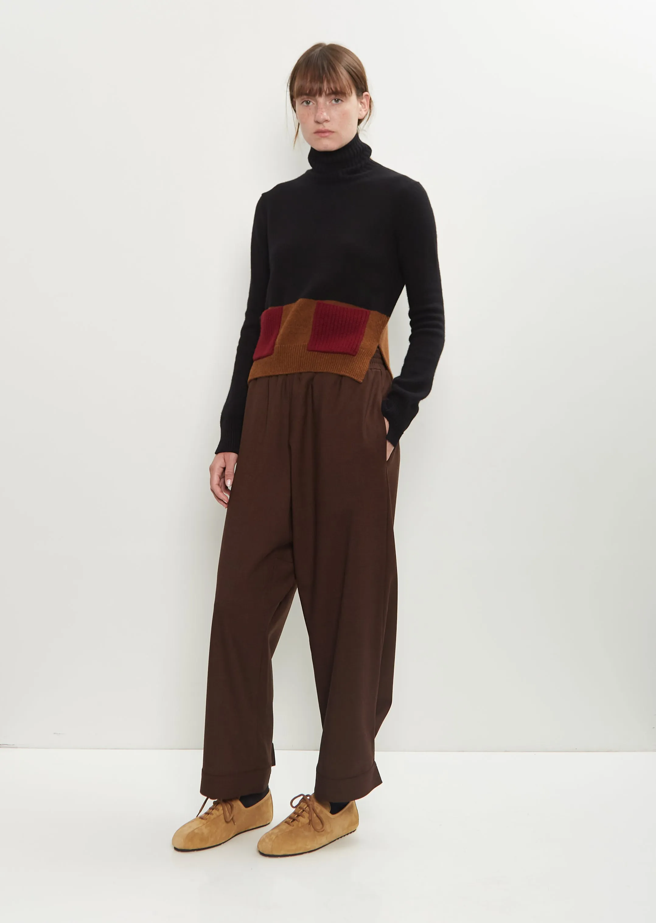 Wool Cashmere Turtle Neck Sweater sold by La Garconne product image thumbnail 4