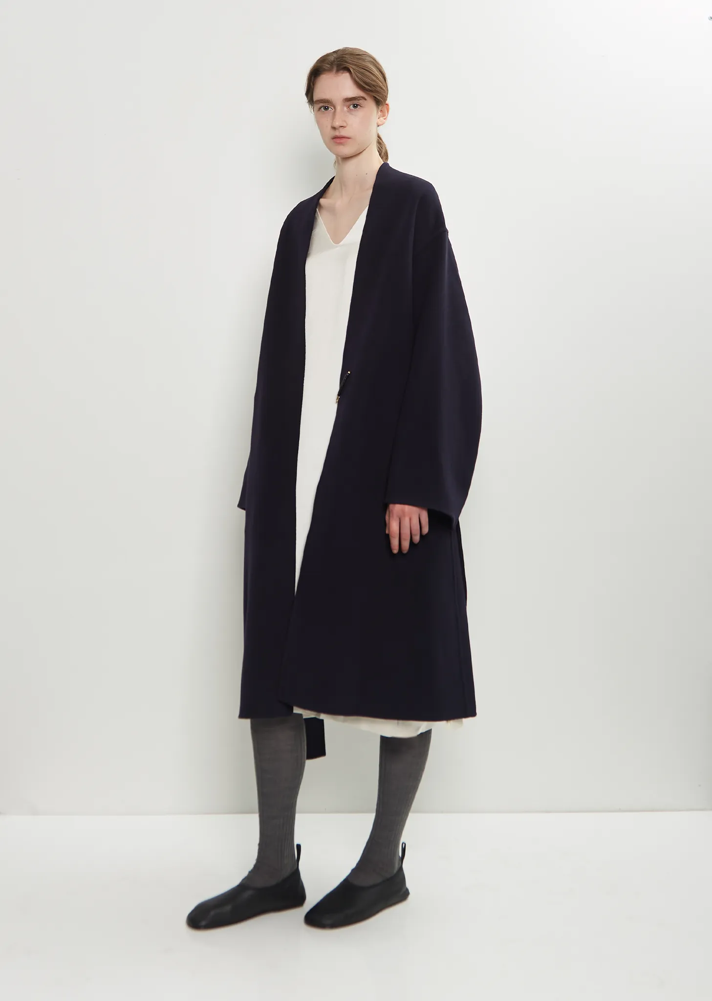 Wool Wrap Coat sold by La Garconne product image thumbnail 4