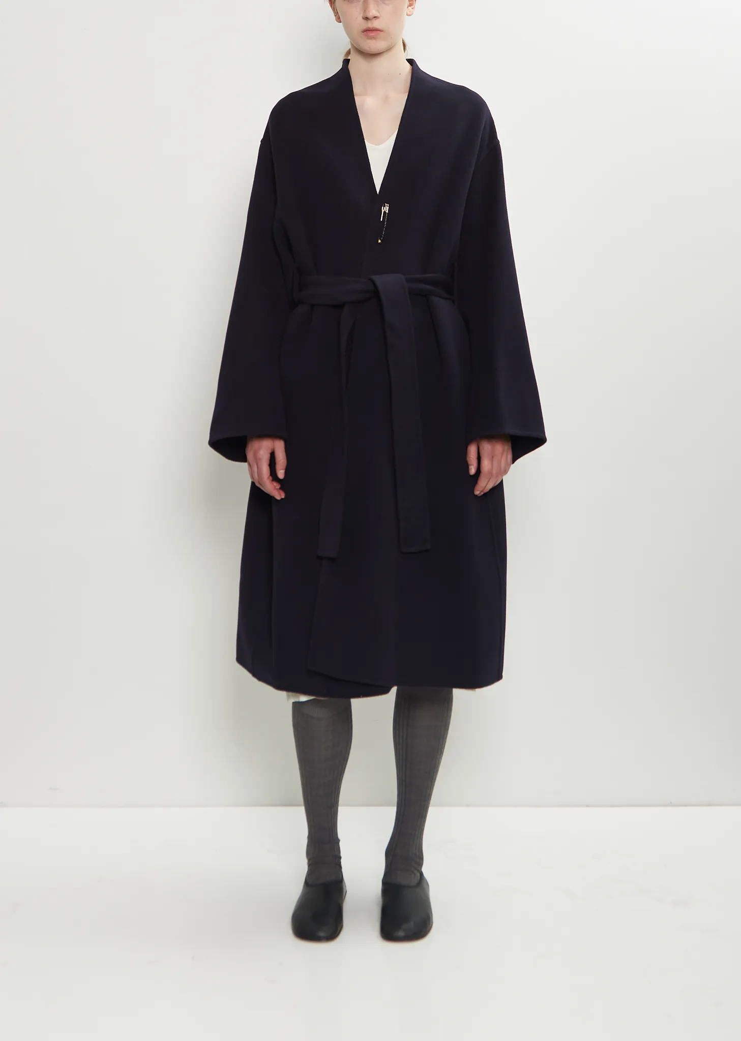 Wool Wrap Coat sold by La Garconne