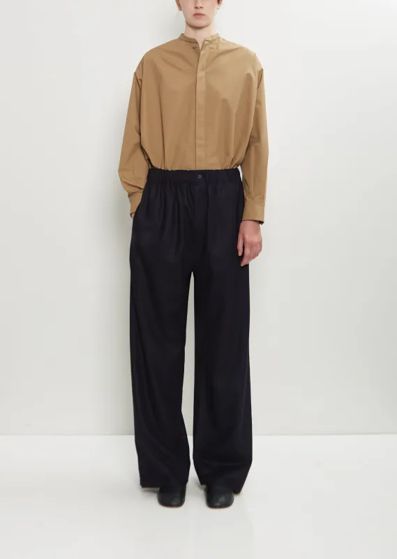 Wool Pull-On Trouser sold by La Garconne