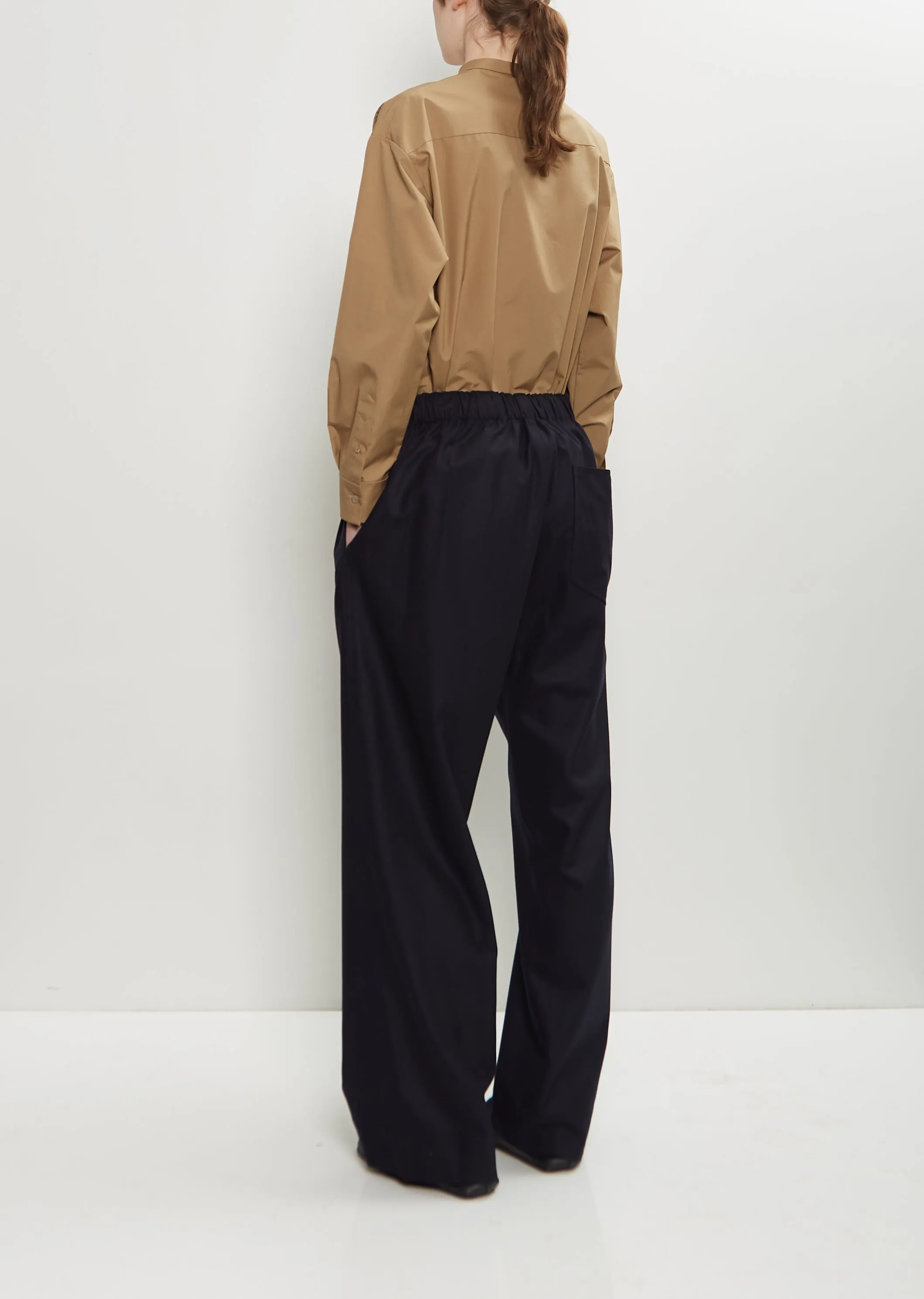 Wool Pull-On Trouser sold by La Garconne product image thumbnail 3
