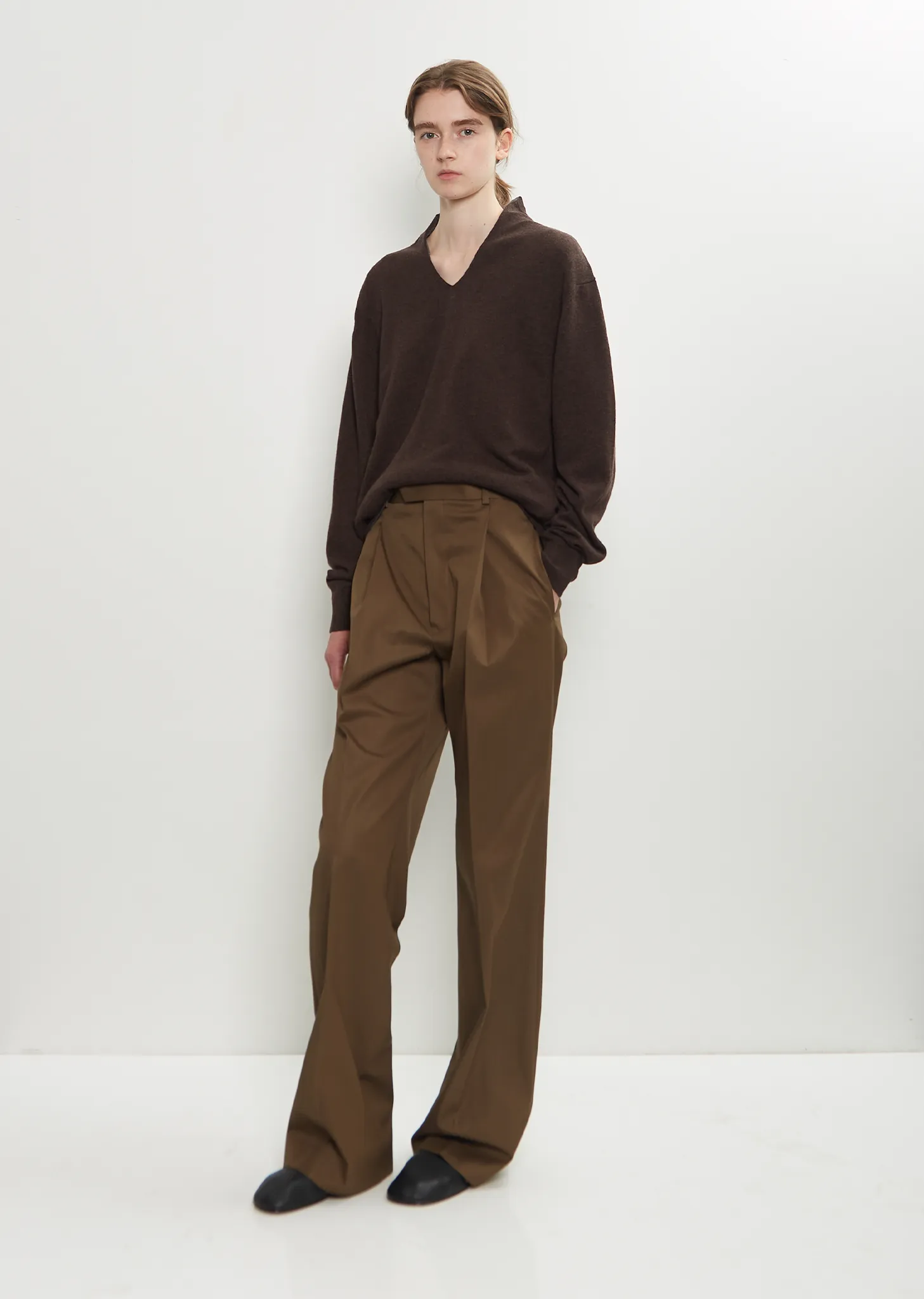 Cashmere Double Sweater sold by La Garconne product image thumbnail 4