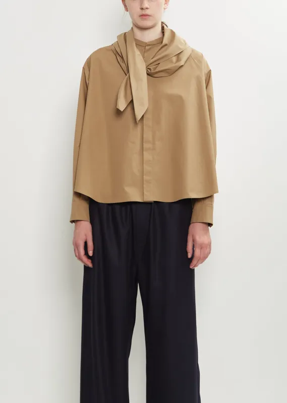 Cotton Bow Shirt sold by La Garconne