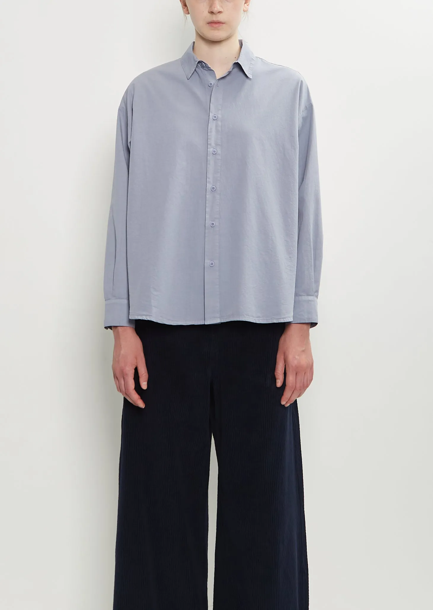Eolia Cotton Poplin Shirt sold by La Garconne