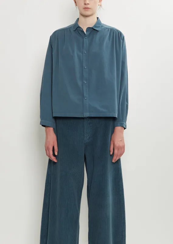 Riga Fine Cotton Corduroy Shirt sold by La Garconne