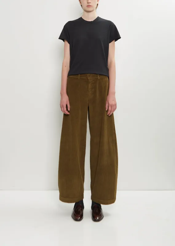 Bum Cotton Velvet Pant — Timo sold by La Garconne