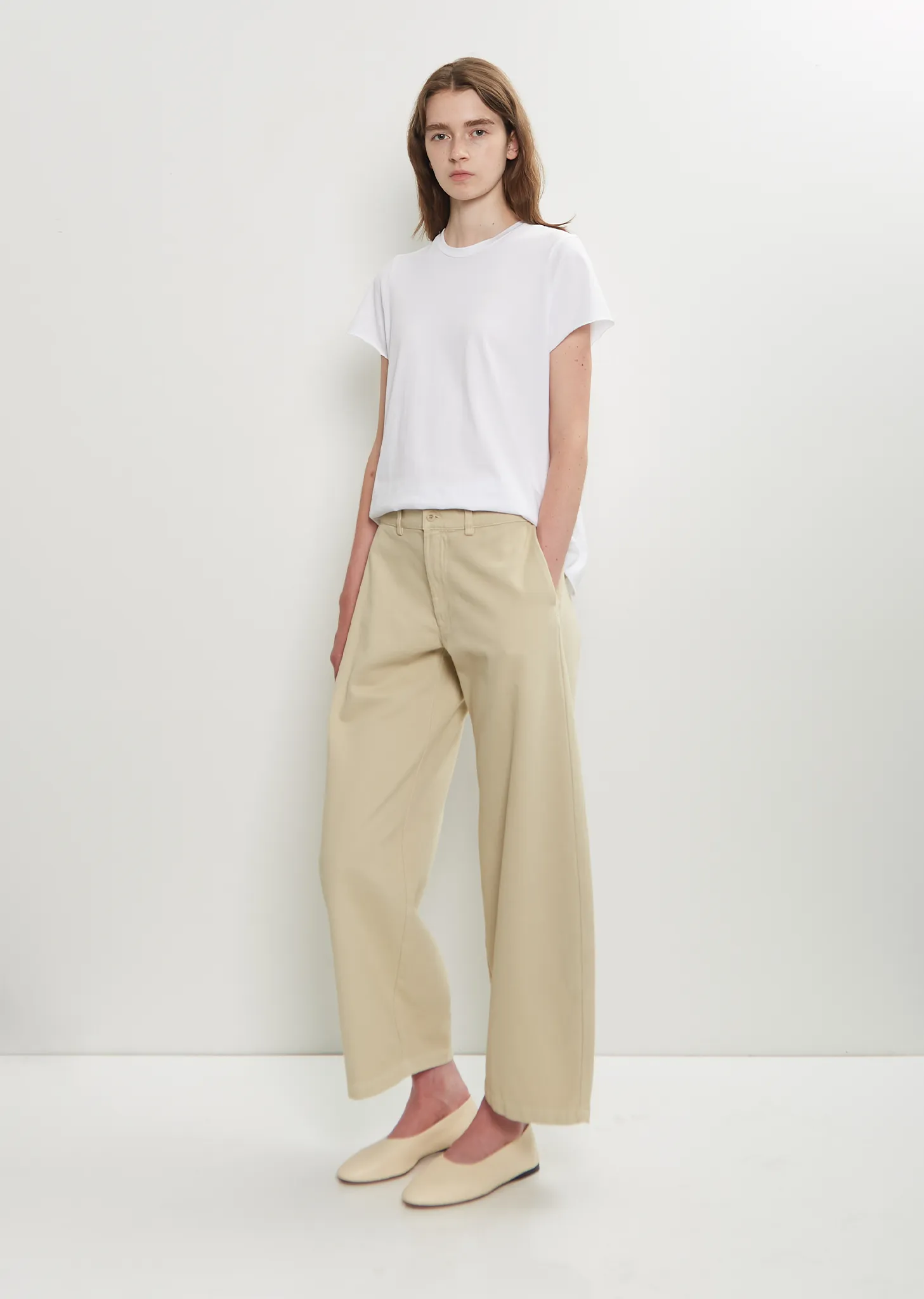 Bum Cotton Twill Pant — Cemento sold by La Garconne product image thumbnail 4