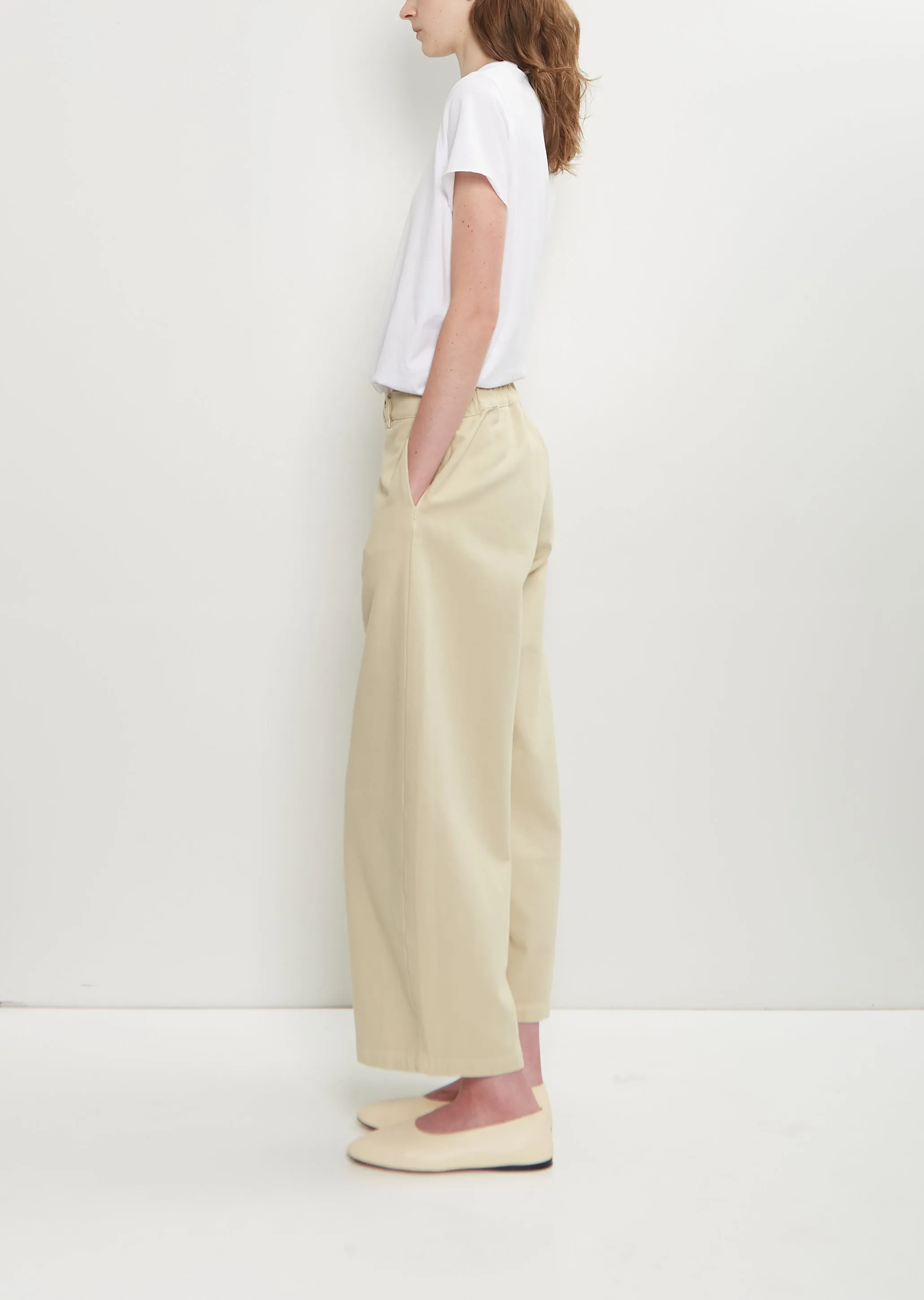 Bum Cotton Twill Pant — Cemento sold by La Garconne product image thumbnail 2