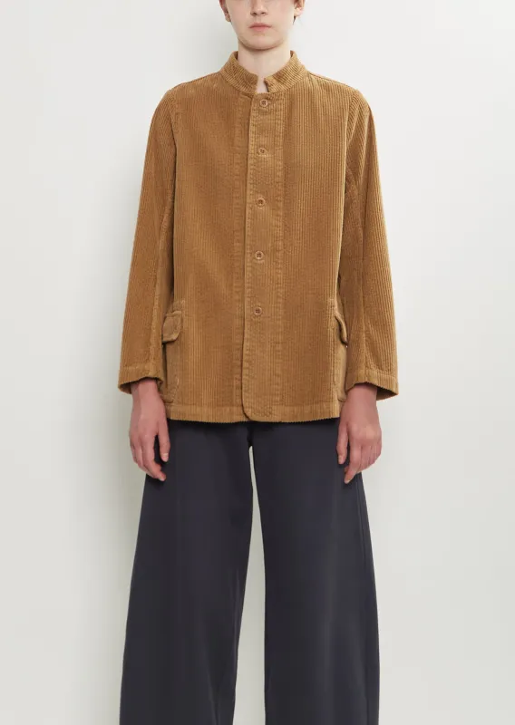 Pina Cotton Corduroy Jacket — Camel sold by La Garconne