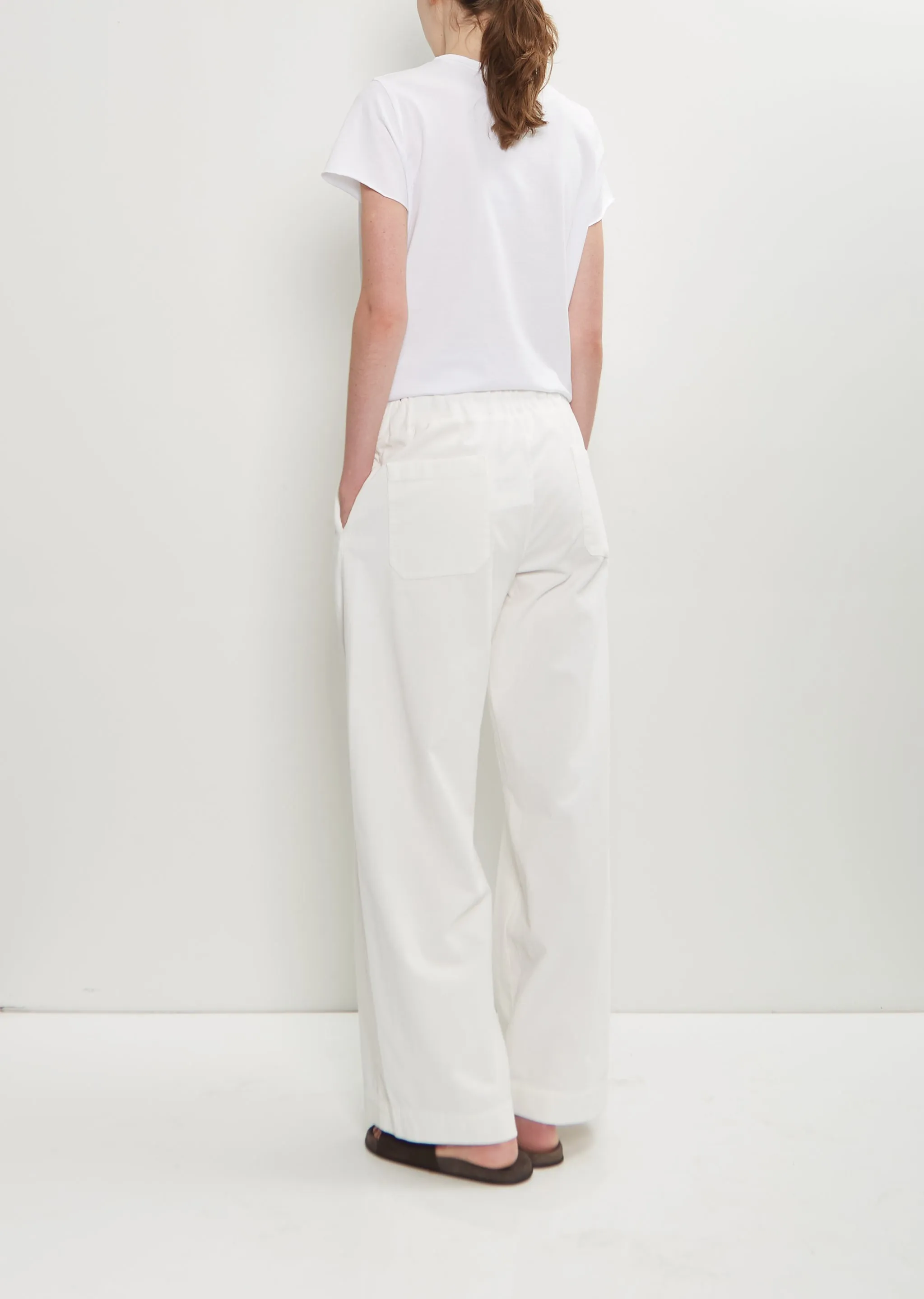 Diana Fine Cotton Corduroy Pant — Winter White sold by La Garconne product image thumbnail 3