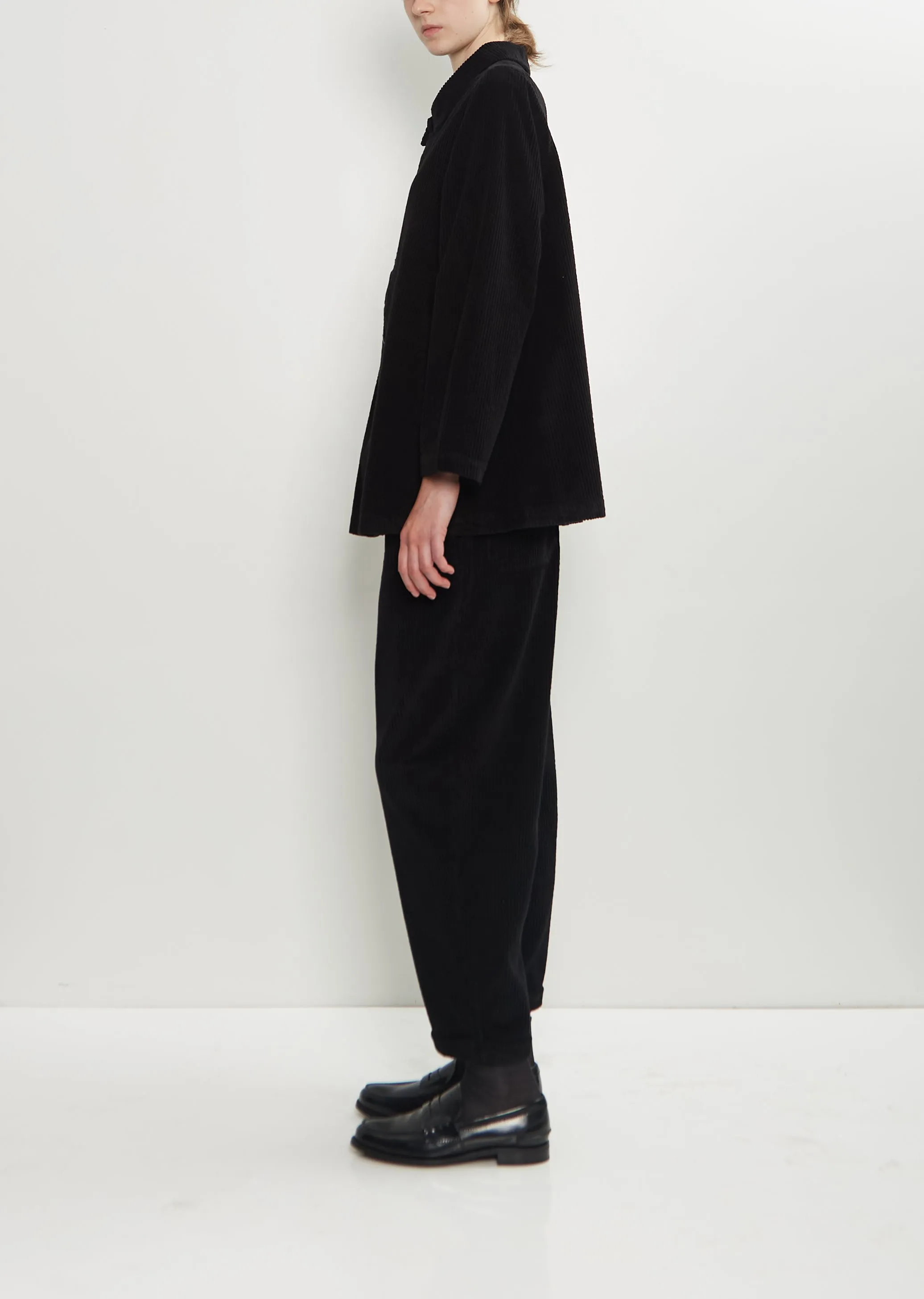 Joseph Cotton Velvet Jacket — Black sold by La Garconne product image thumbnail 2