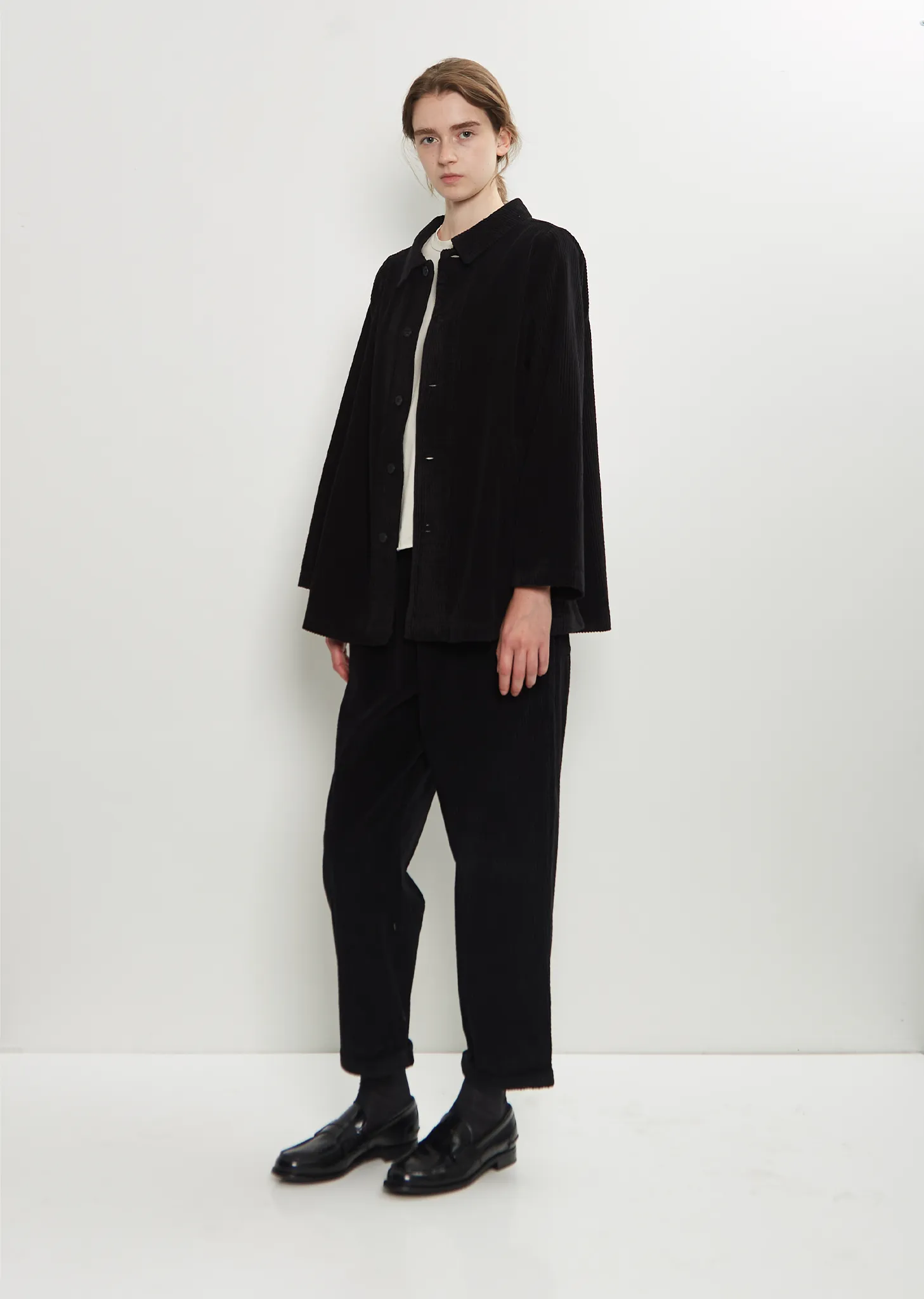 Joseph Cotton Velvet Jacket — Black sold by La Garconne product image thumbnail 4