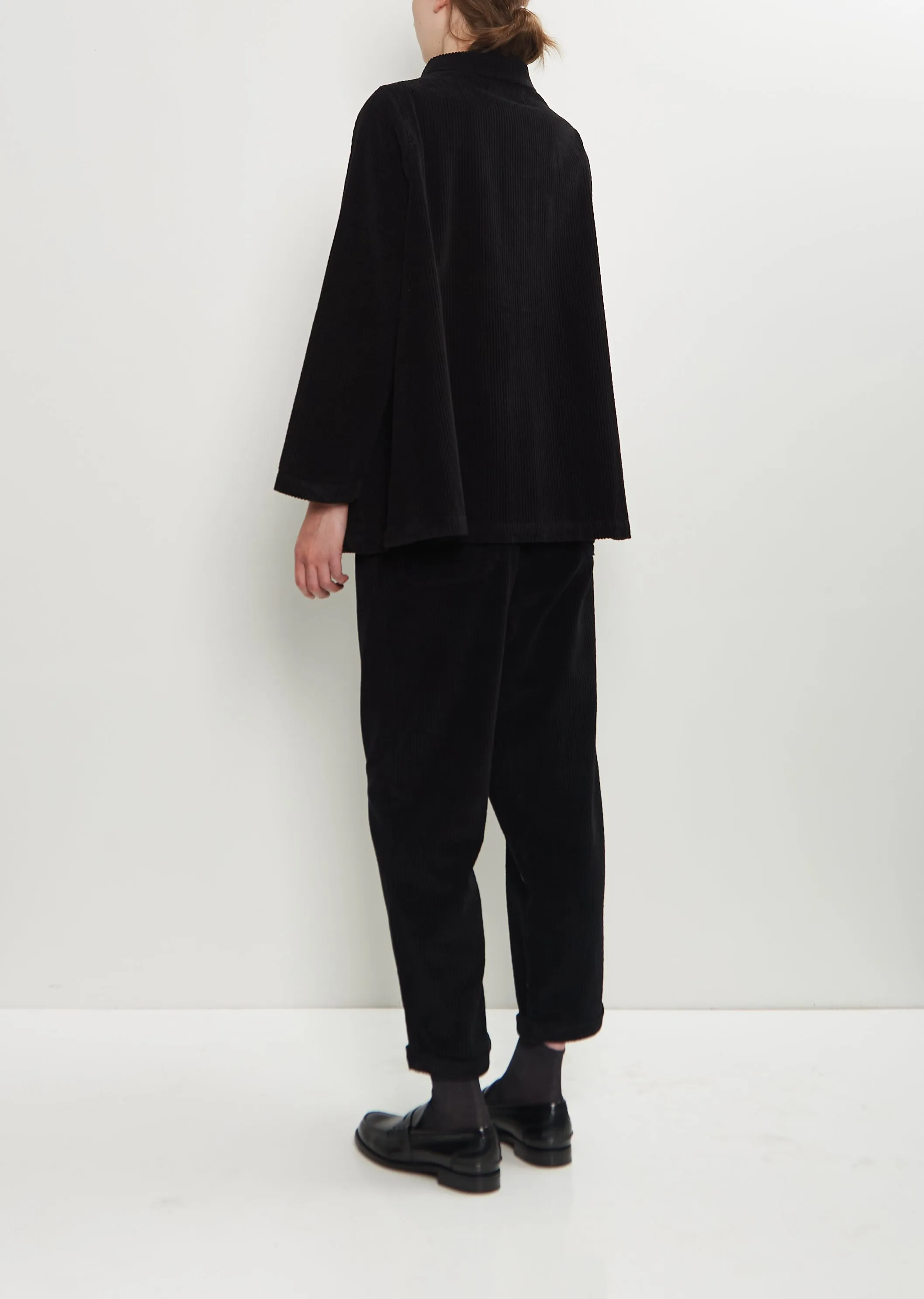 Joseph Cotton Velvet Jacket — Black sold by La Garconne product image thumbnail 3