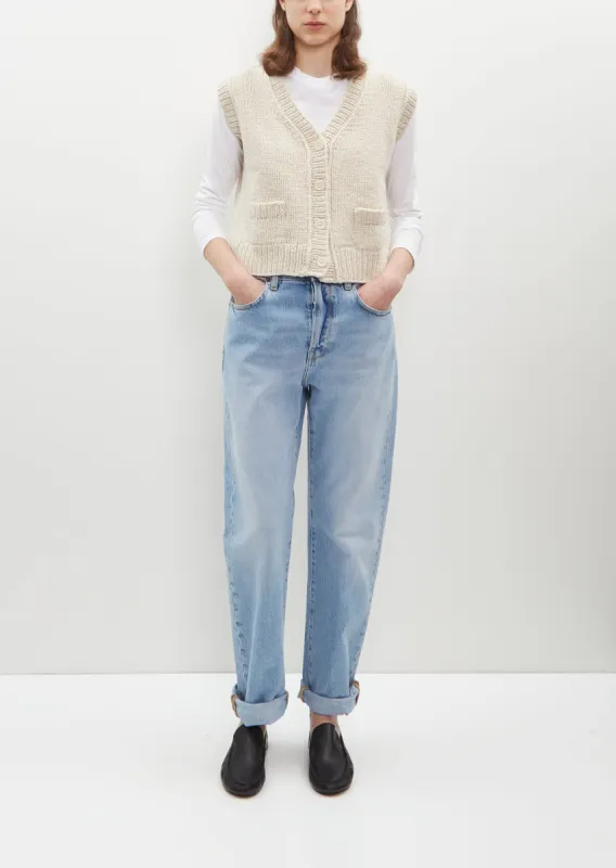 Dude Cashmere Vest sold by La Garconne