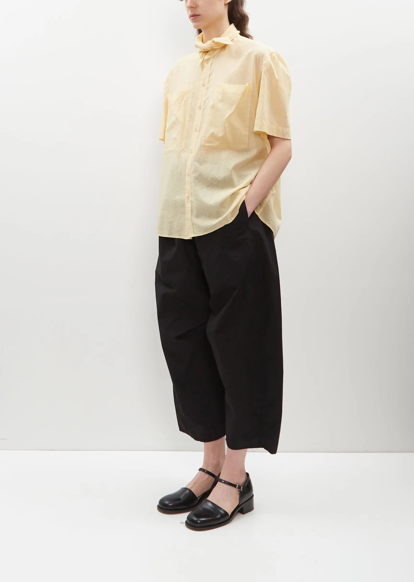 Foulard Cotton Voile Shirt sold by La Garconne product image thumbnail 4