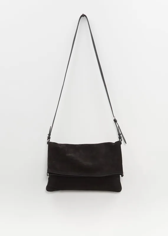 Suede Medium Soft Bag made by Dries Van Noten