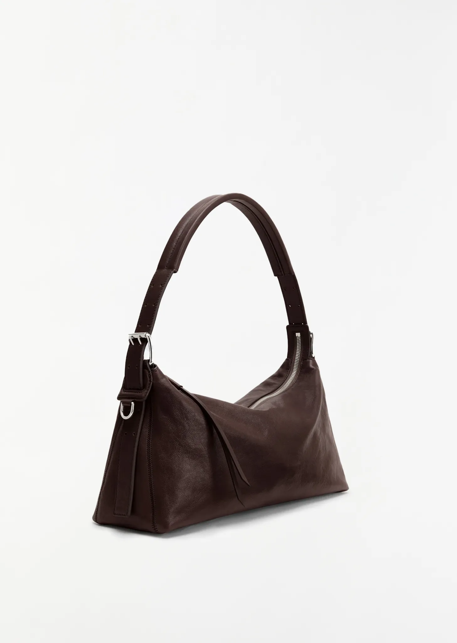Belted Leather Baguette Bag sold by La Garconne product image thumbnail 2