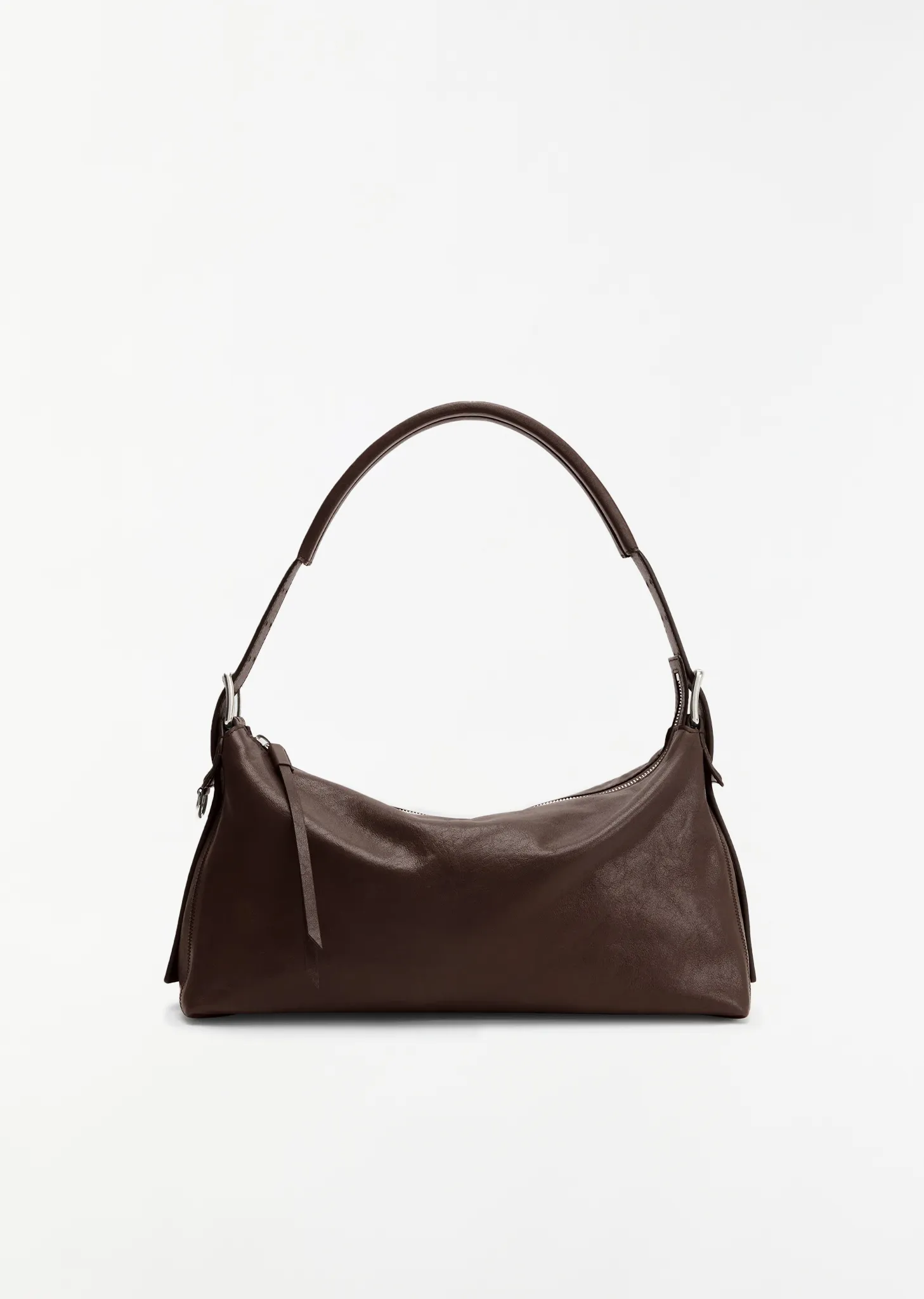 Belted Leather Baguette Bag sold by La Garconne