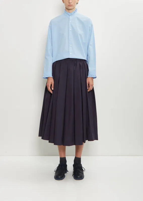 Solange Typewriter Cotton Skirt sold by La Garconne