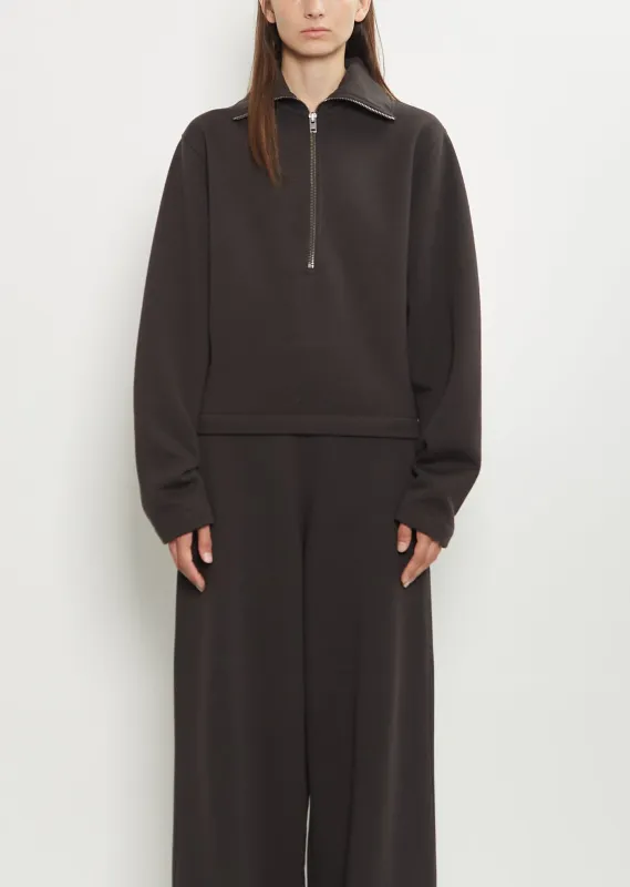 Zipped Sweatshirt sold by La Garconne