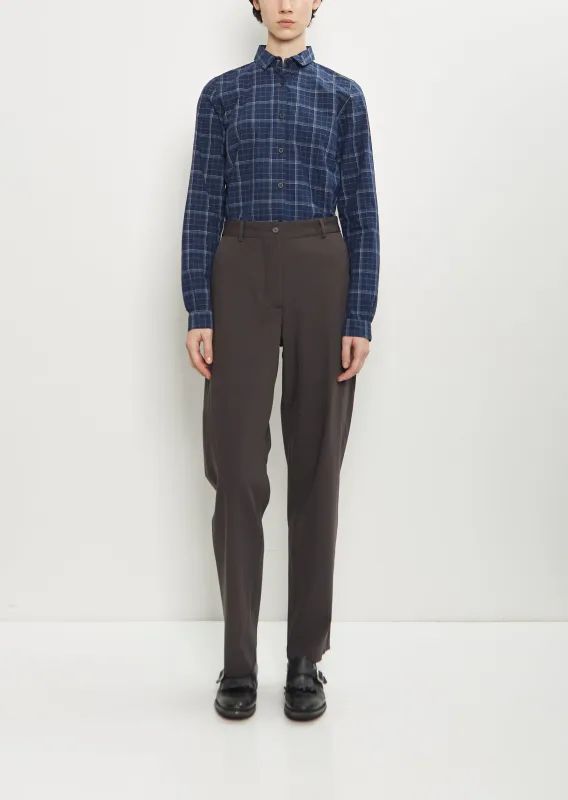 Maria Wool Pants — Clay sold by La Garconne