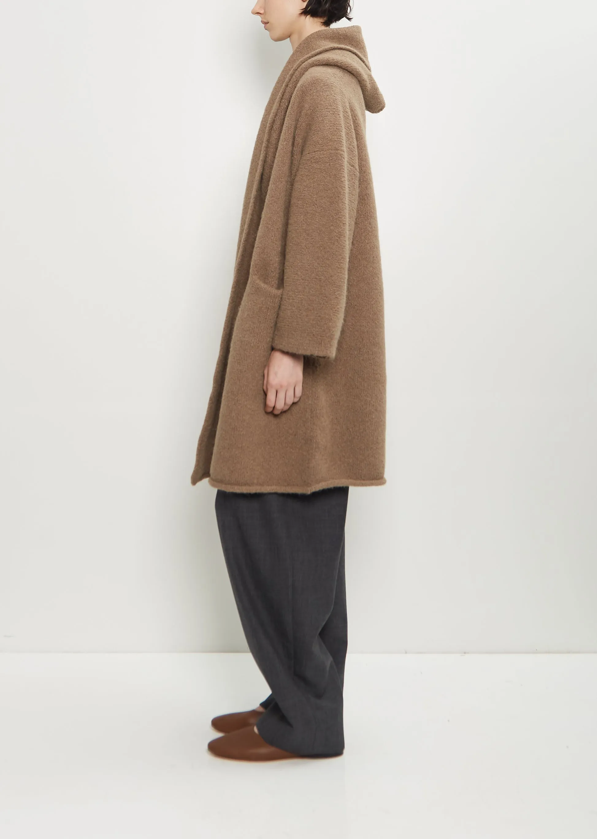 Capote Alpaca Coat sold by La Garconne product image thumbnail 2