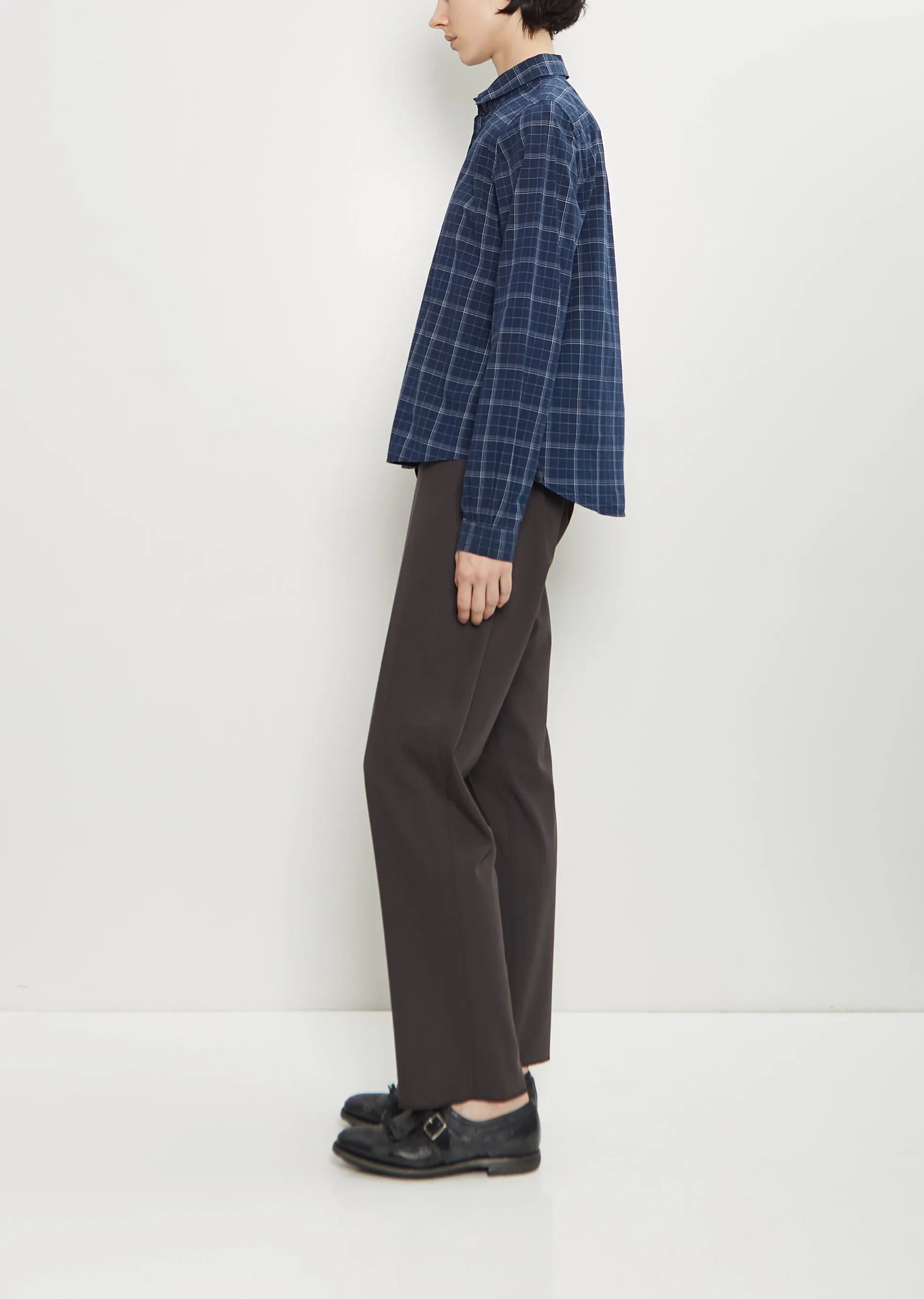 Tyrol Cotton Shirt — Window Check sold by La Garconne product image thumbnail 2