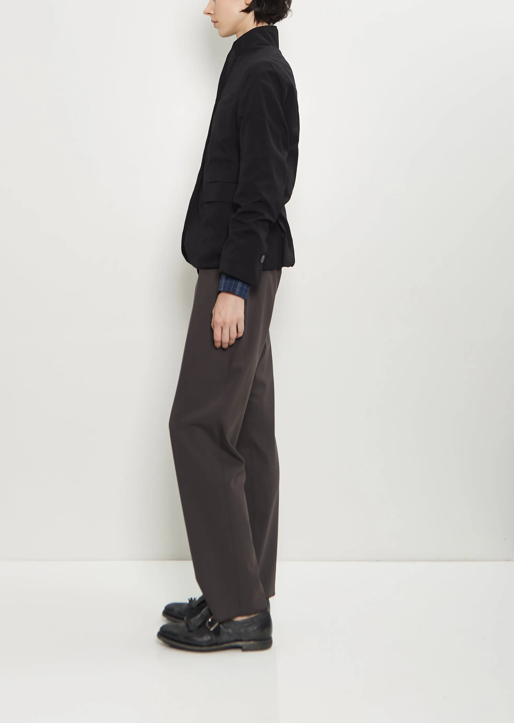 Tyrol Wool Cotton Jacket — Black sold by La Garconne product image thumbnail 2