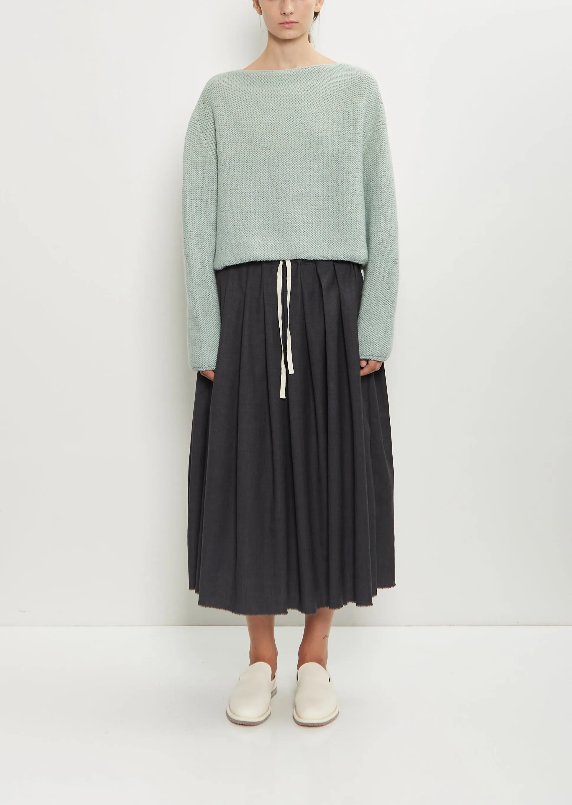 Gesla Wool Skirt sold by La Garconne