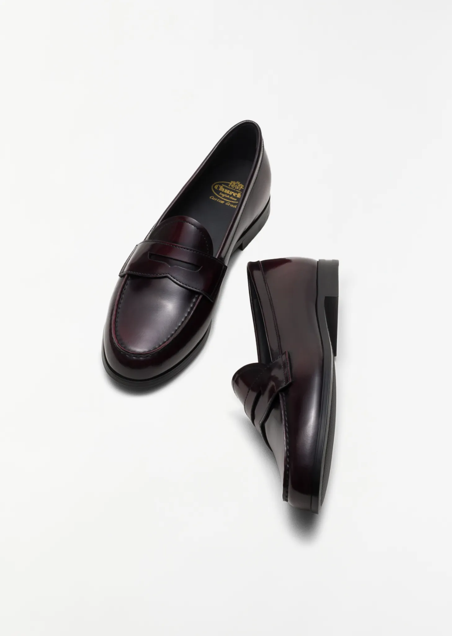 Natalie Polished Leather Loafer sold by La Garconne product image thumbnail 2