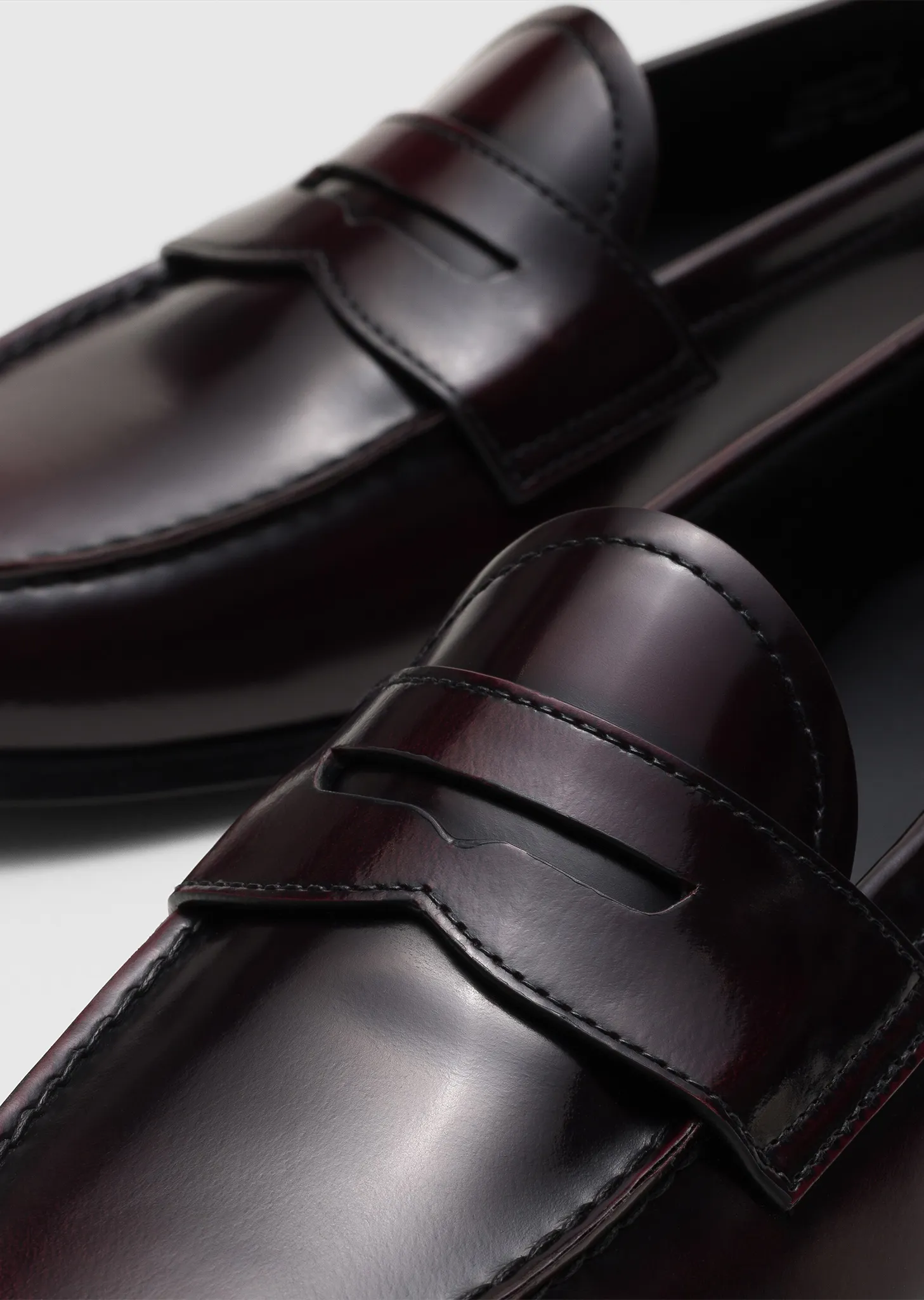 Natalie Polished Leather Loafer sold by La Garconne product image thumbnail 3