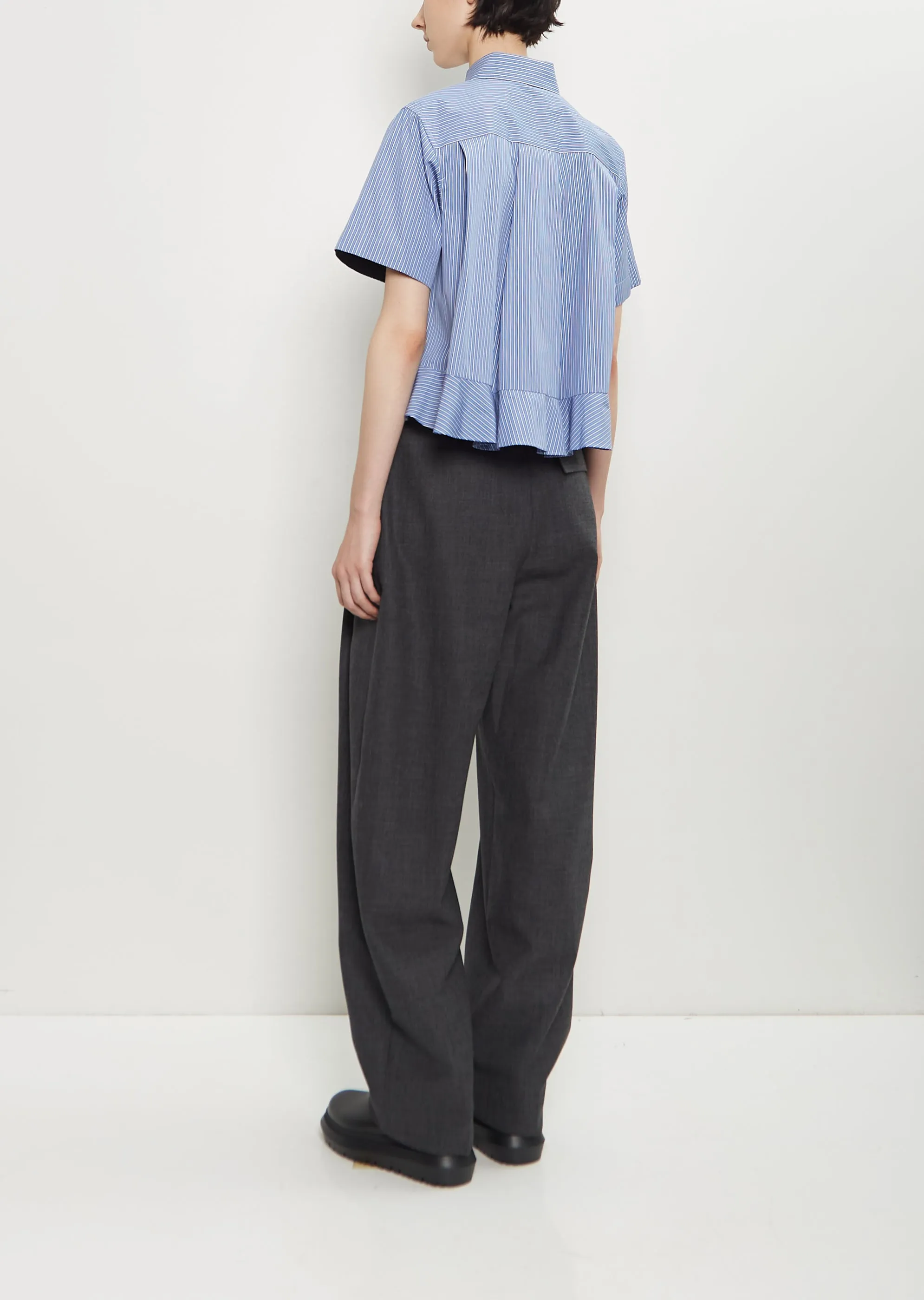 Cotton Poplin Shirt sold by La Garconne product image thumbnail 3